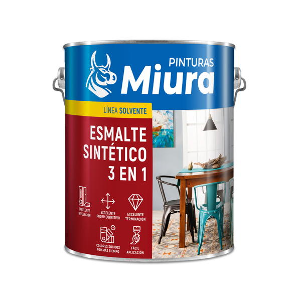 Esmalte Sintético Miura 3 en 1